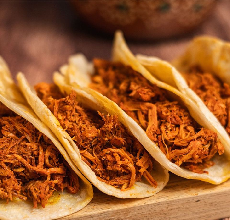 Tacos de cochinita pibil